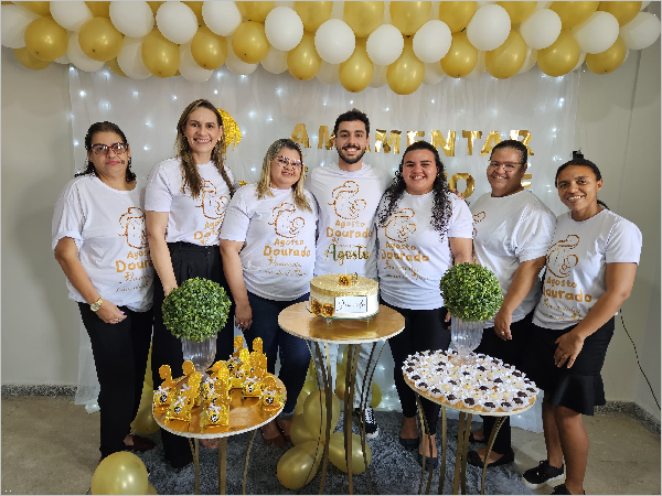 AGOSTO DOURADO NA UBS DO  NOVO HORIZONTE