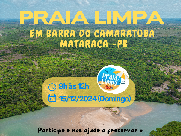 PROJETO PRAIA LIMPA EM BARRA DO CAMARATUBA